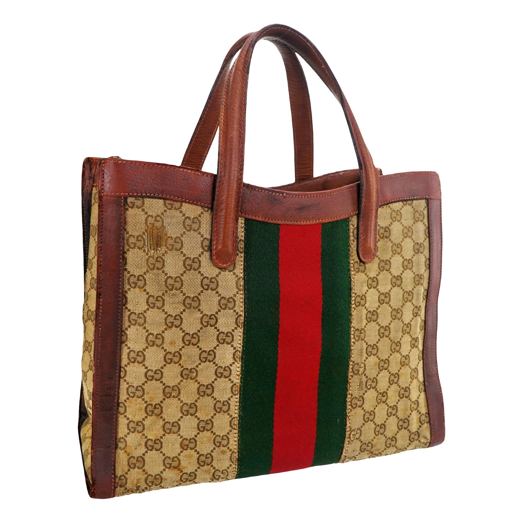 Ophidia leather tote