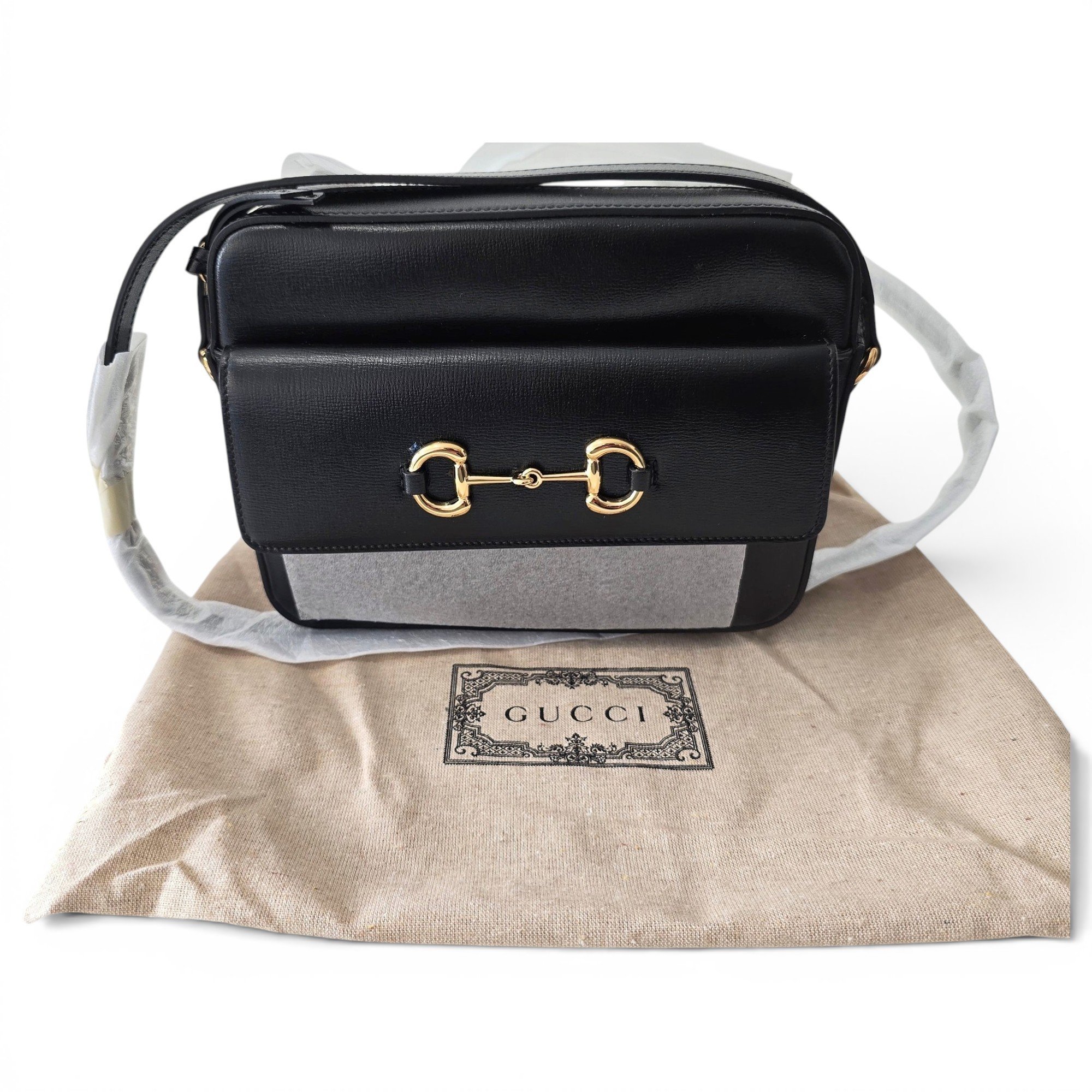 Gucci Horsebit 1955 vegan leather handbag