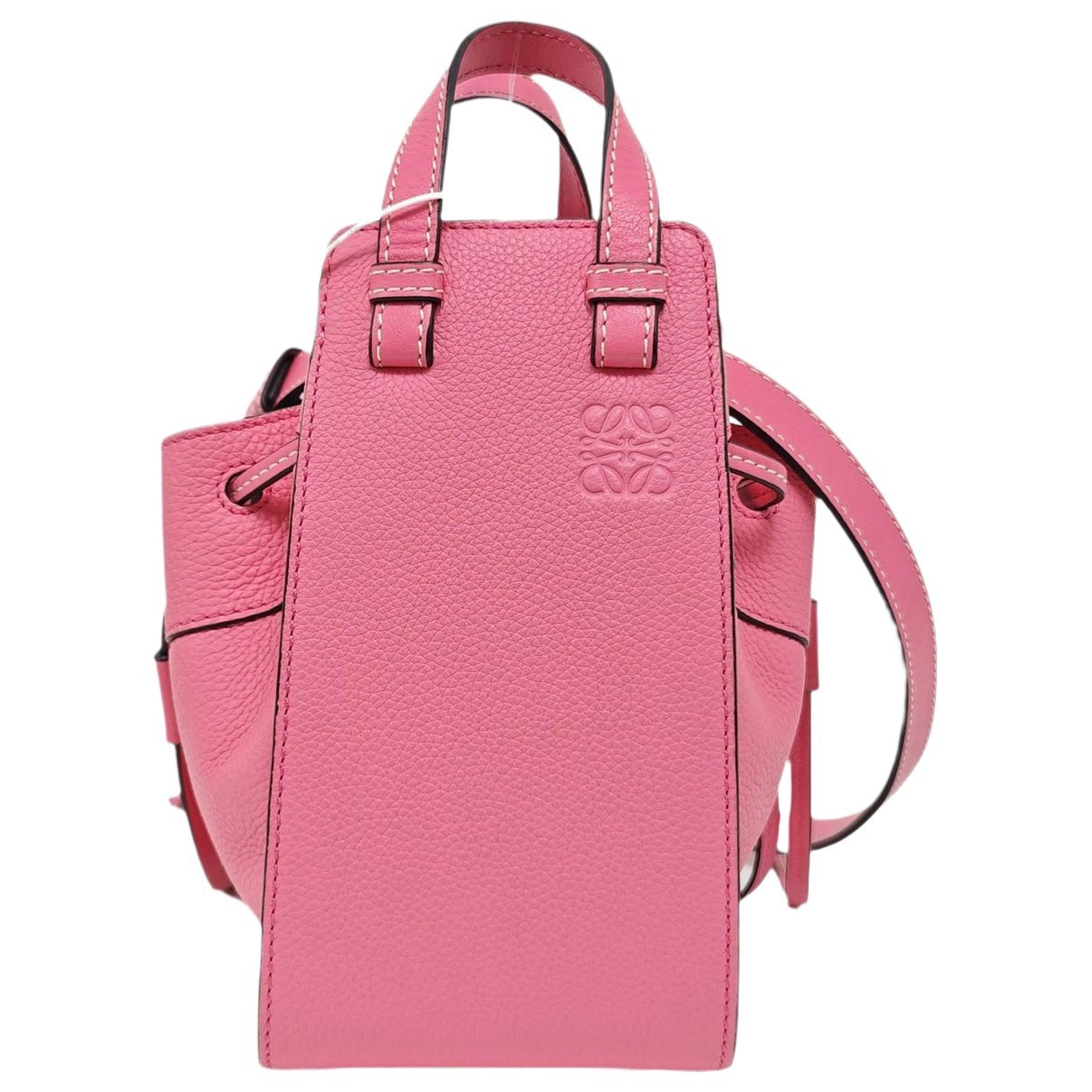Hammock leather handbag