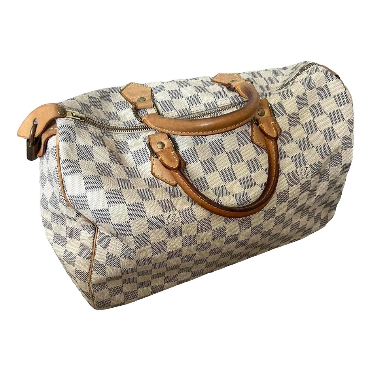 Louis Vuitton Speedy leather handbag