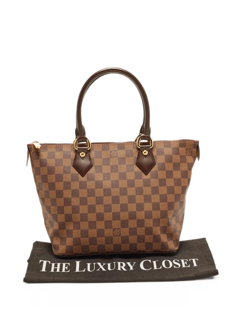 Louis Vuitton 2008 Saleya leather-trim tote bag