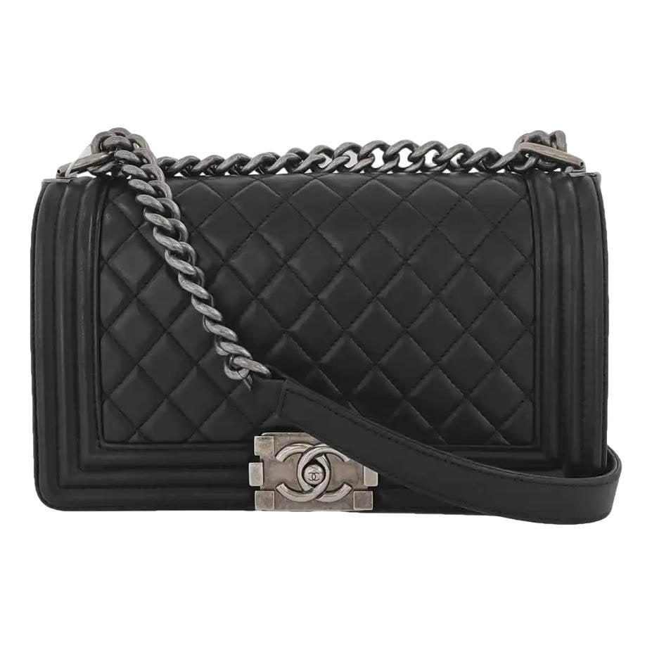 Boy leather handbag