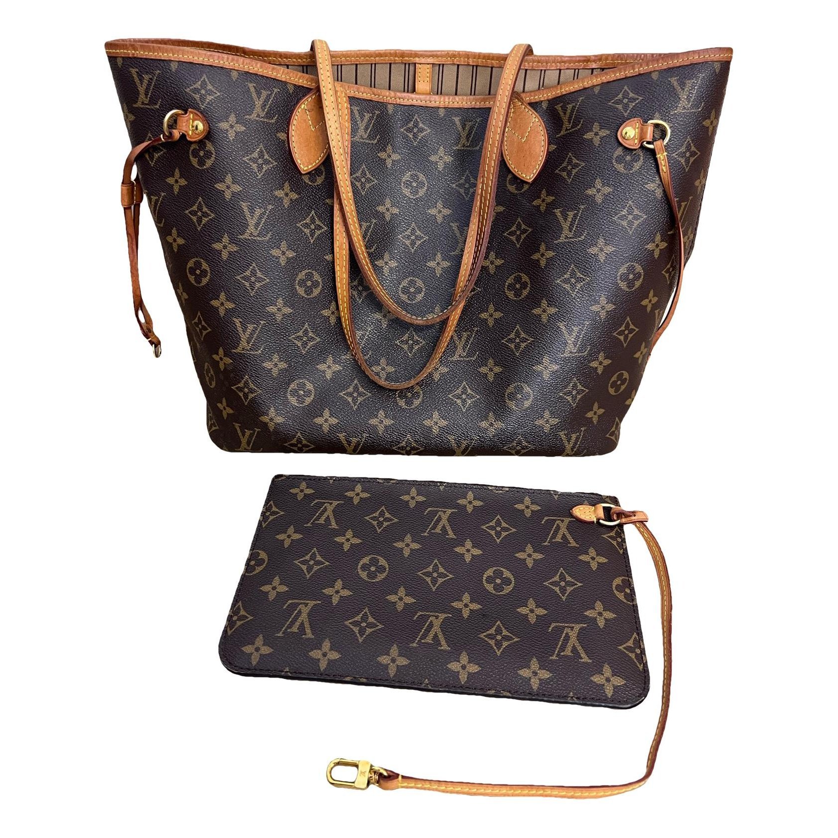 Neverfull leather tote
