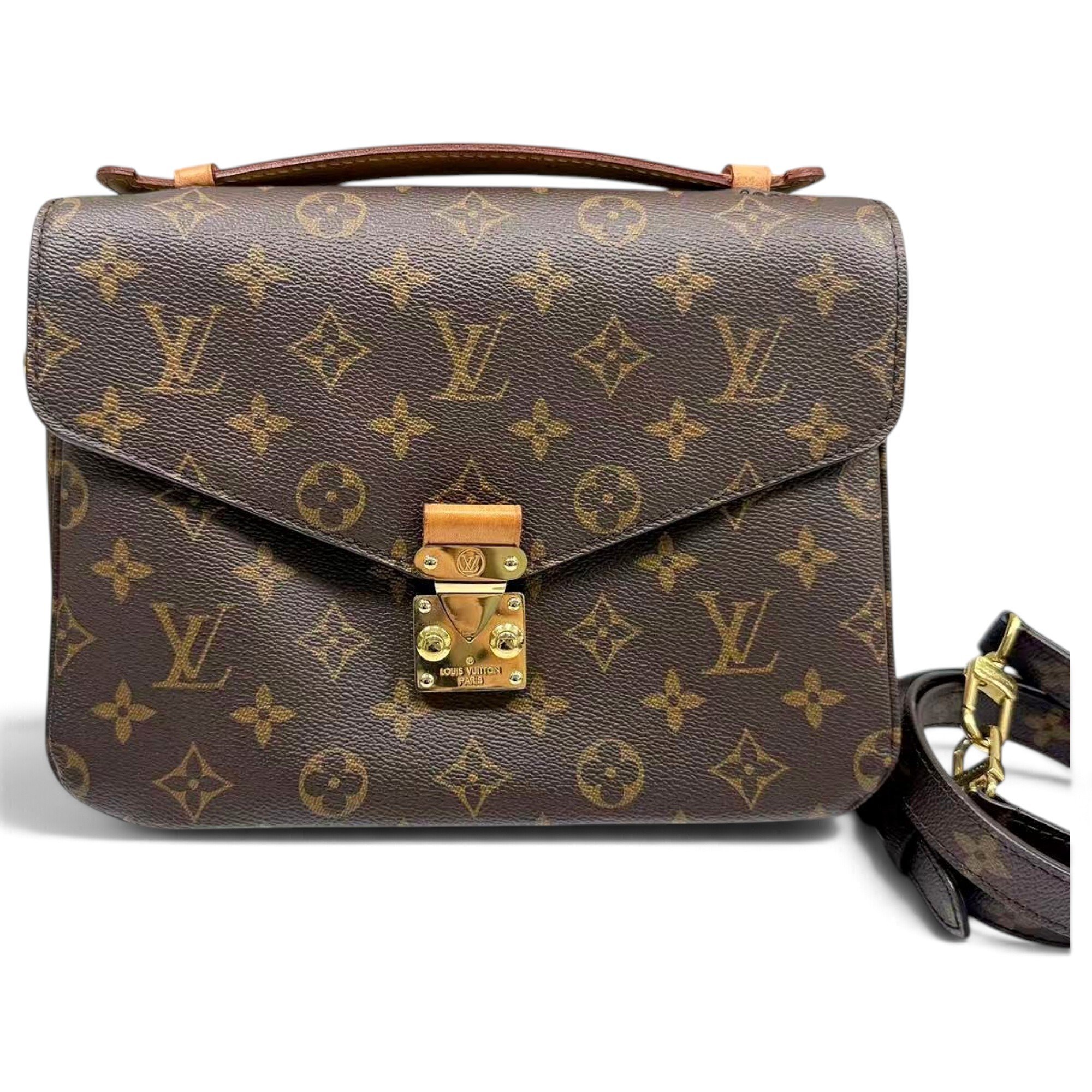 Metis leather handbag