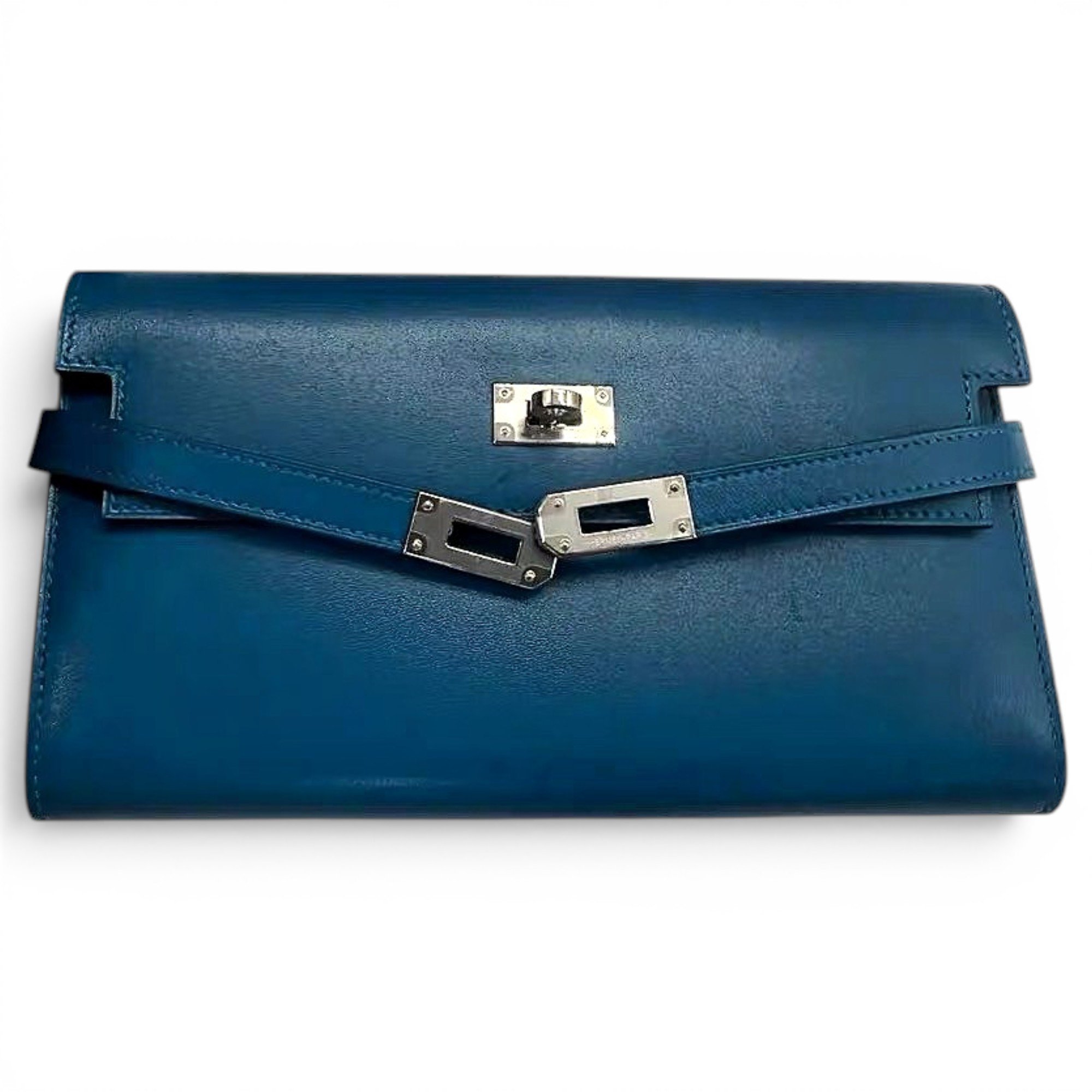 Kelly to go leather clutch bag