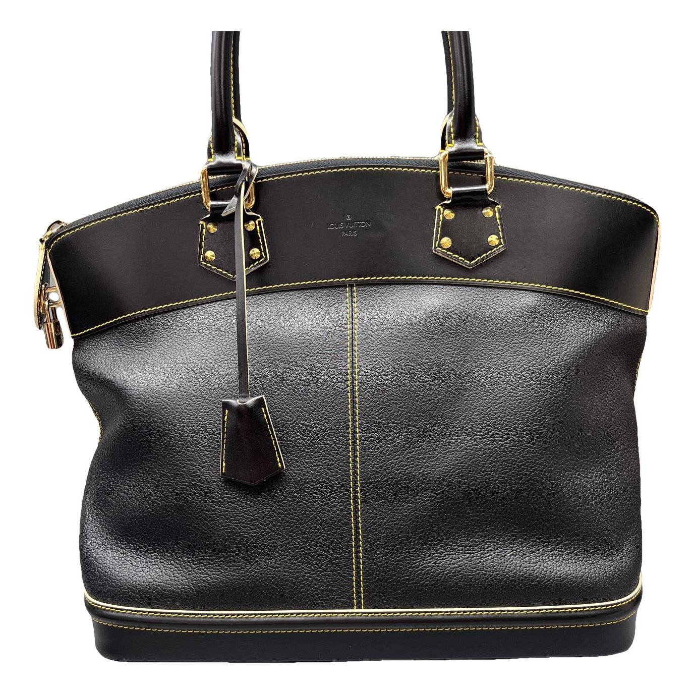Lockit leather handbag