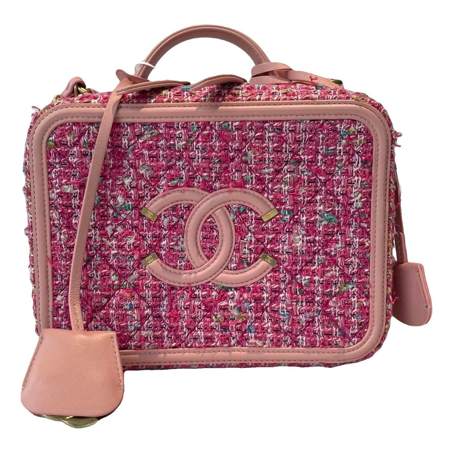 Vanity tweed crossbody bag