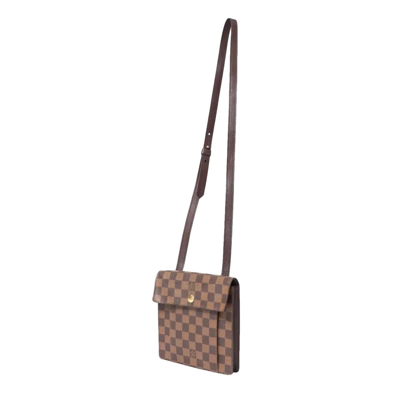 Louis Vuitton Pochette Trunk Verticale leather crossbody bag