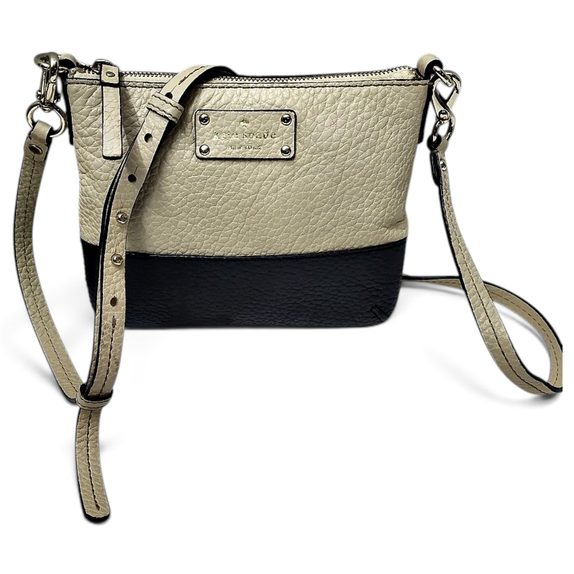 Leather crossbody bag