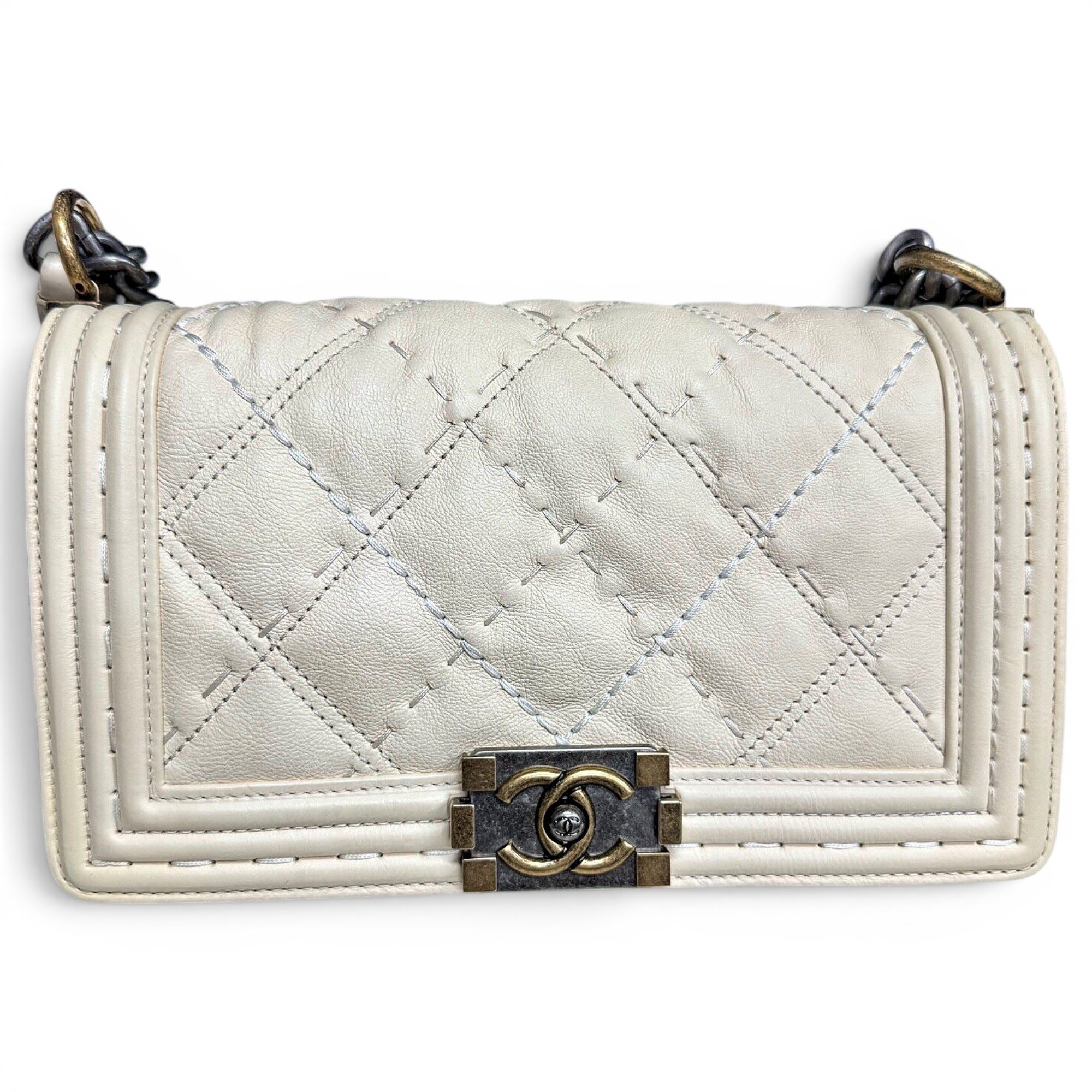 Leather handbag