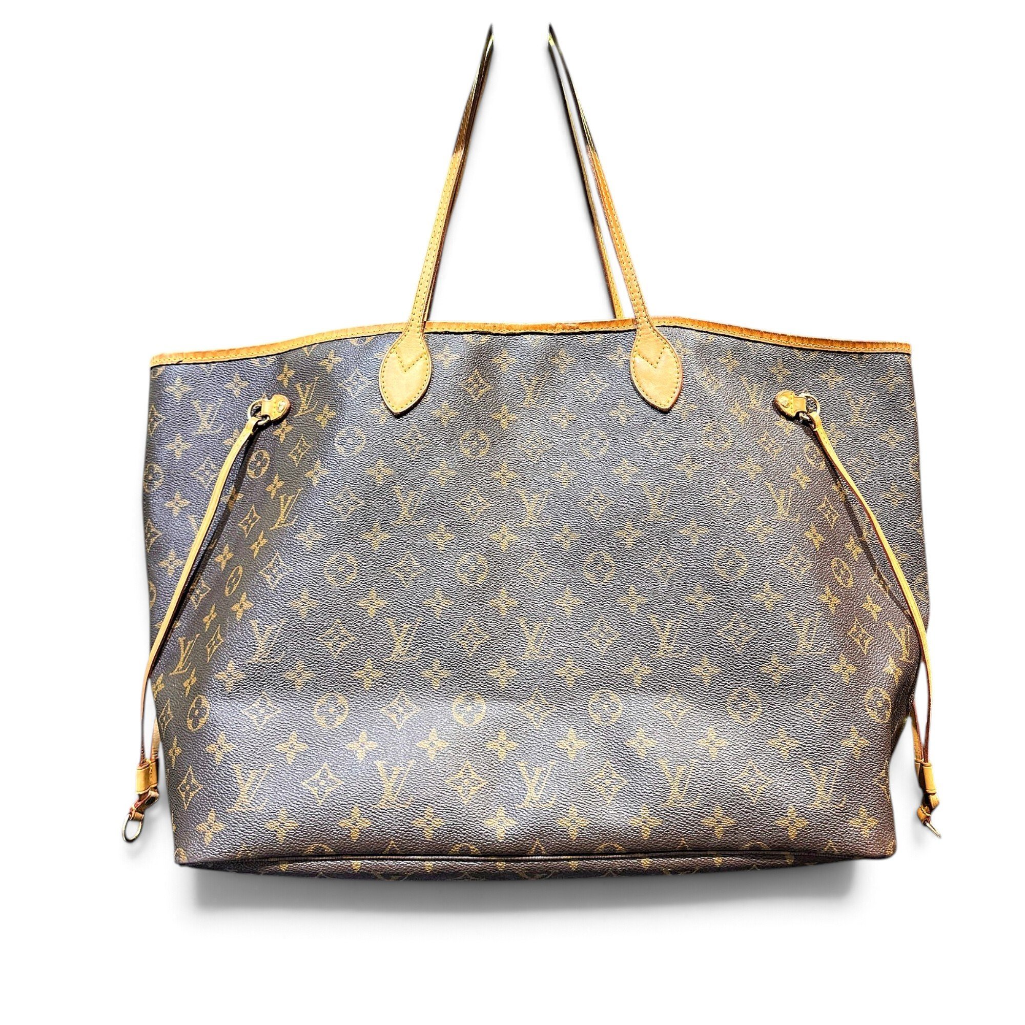 Neverfull leather tote