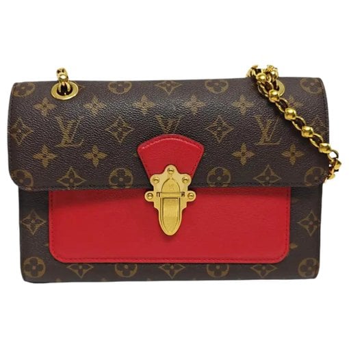 Victoire leather crossbody bag