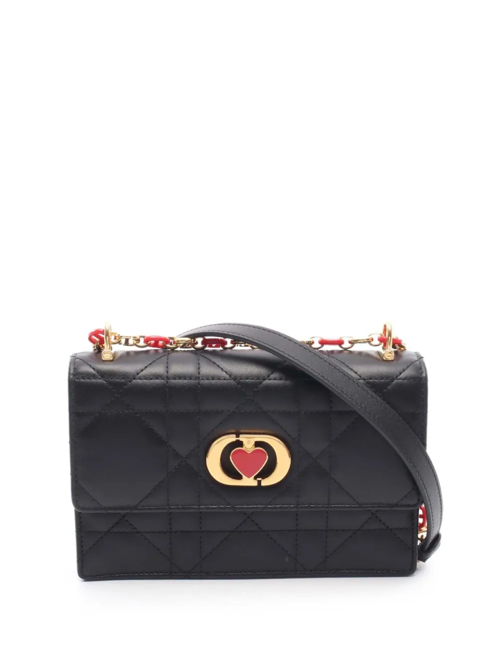 2010-2026 DiorAmour Mini Lambskin Macrocannage Miss Caro crossbody bag