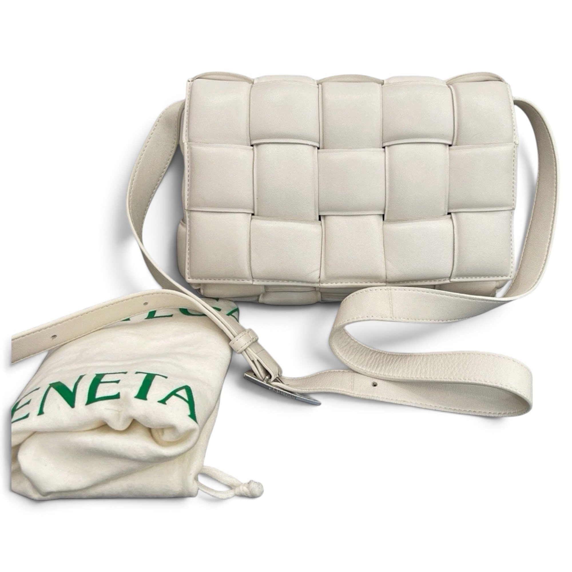 Cassette Padded leather crossbody bag
