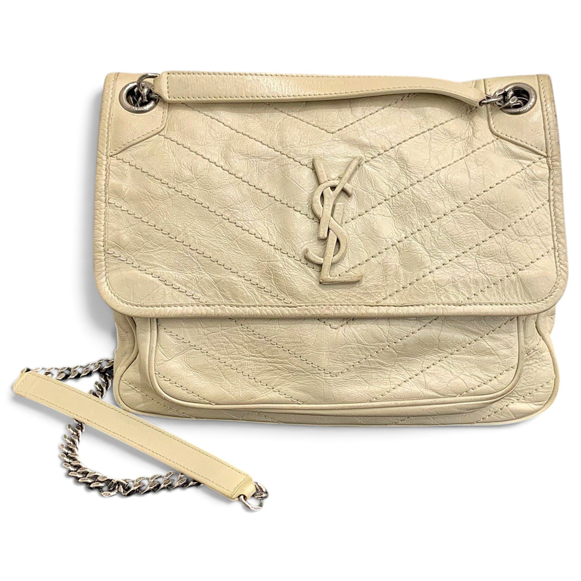 Niki leather crossbody bag
