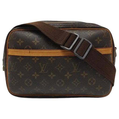 Reporter leather crossbody bag