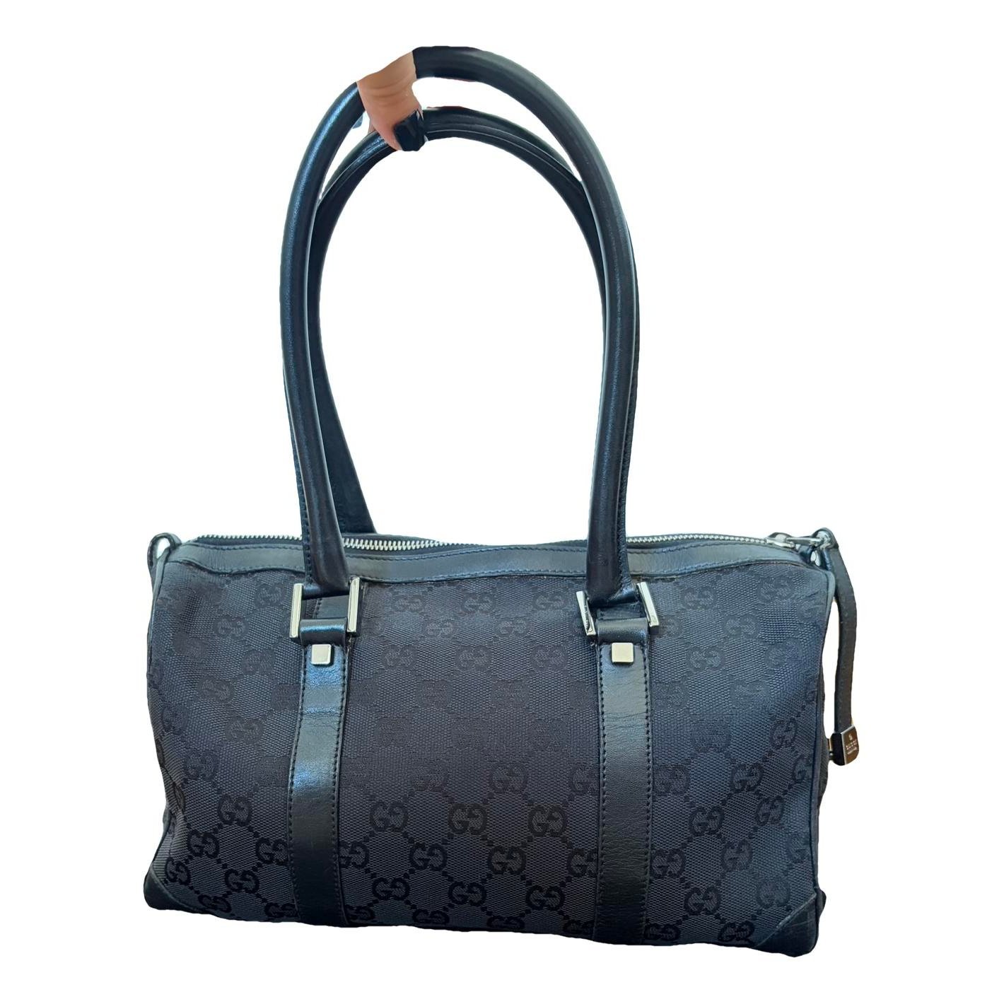 Boston leather handbag