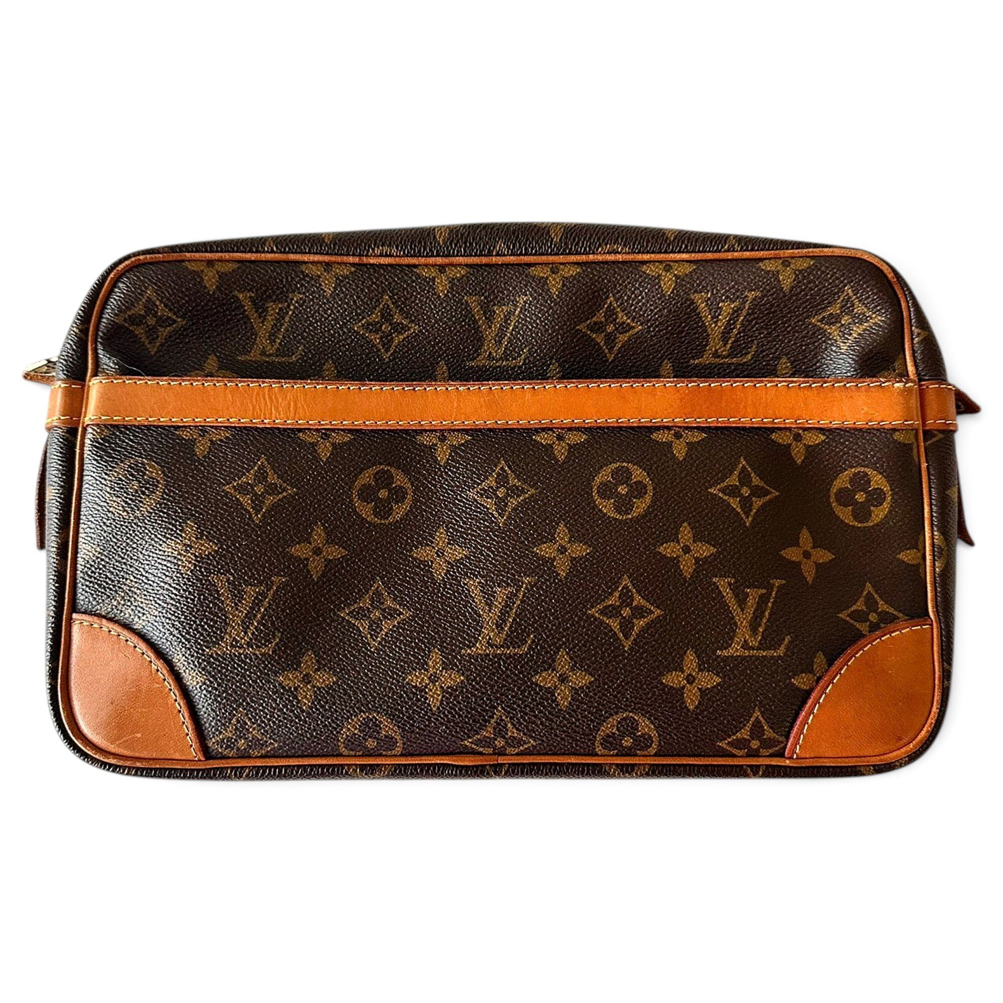Trocadéro leather clutch bag