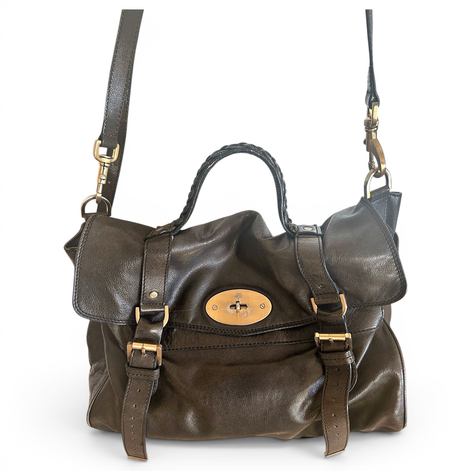 Daria leather handbag