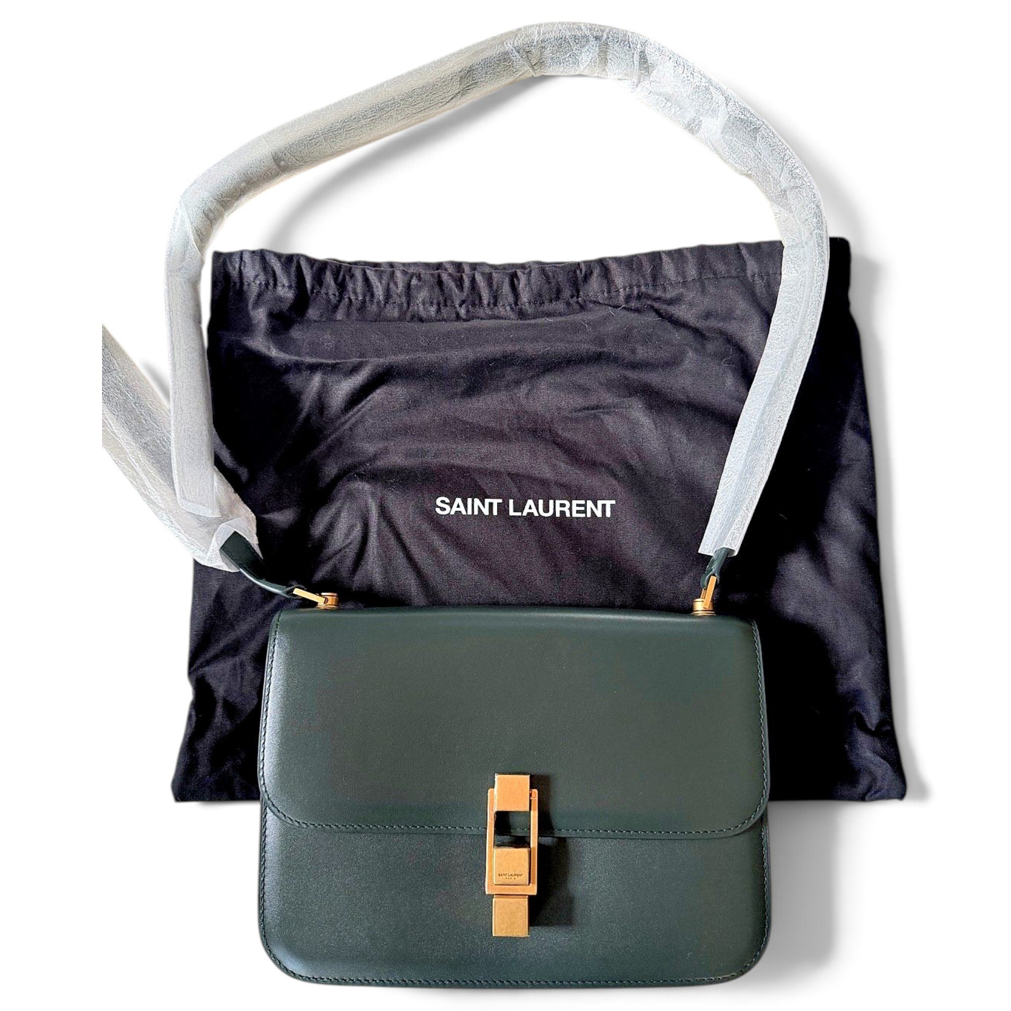Solférino leather handbag