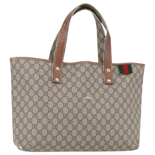 Leather tote