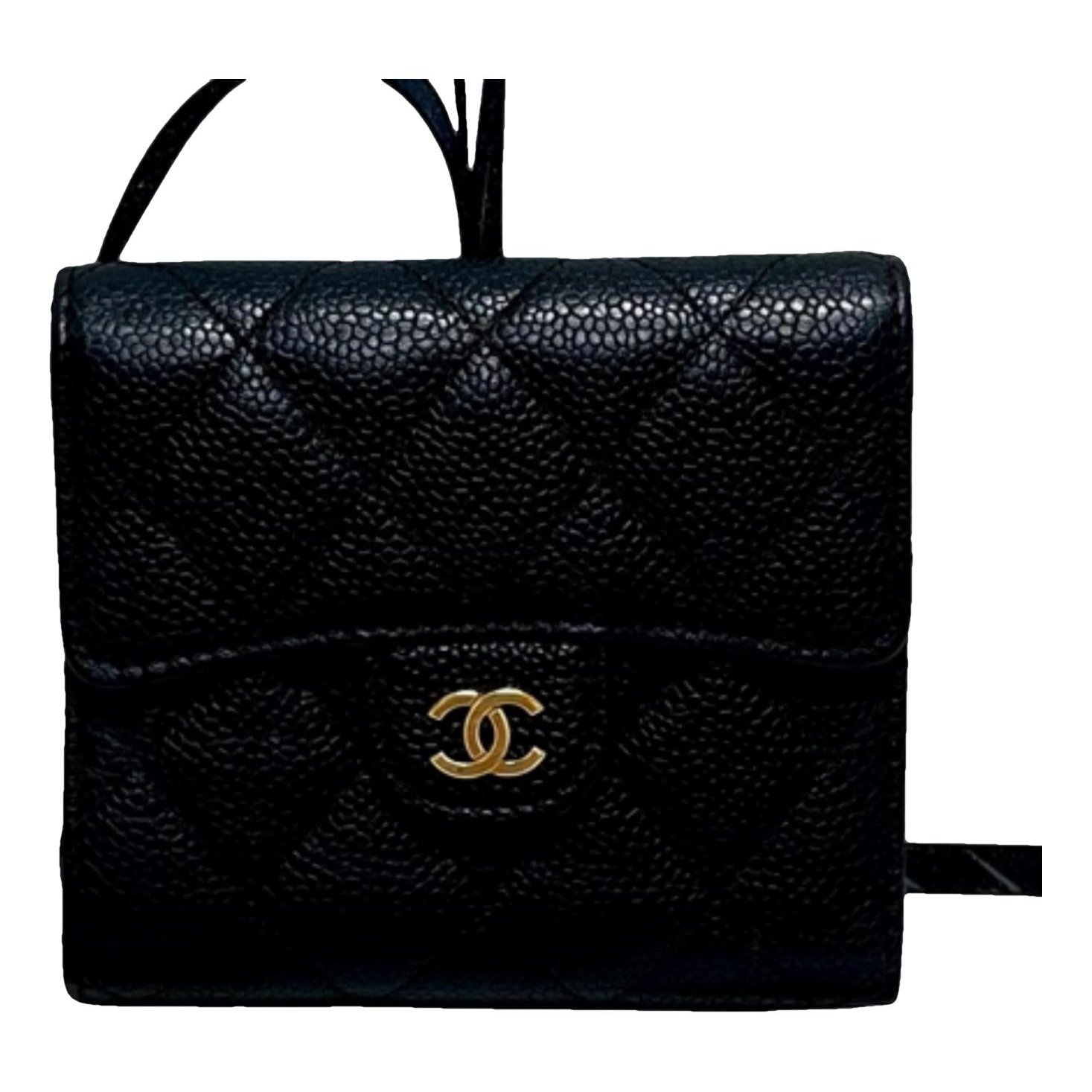 Wallet On Chain Timeless/Classique leather crossbody bag