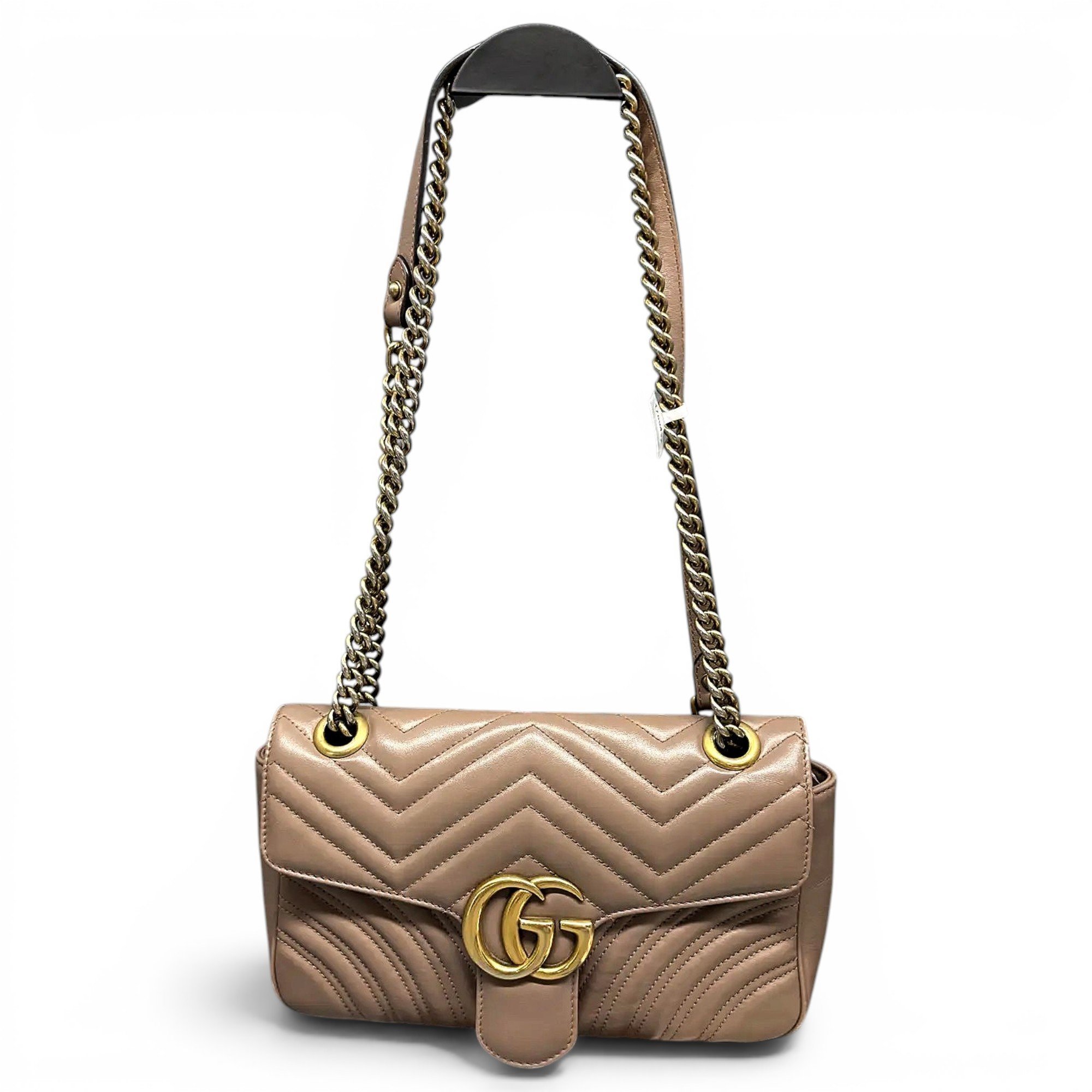 GG Marmont Flap leather handbag