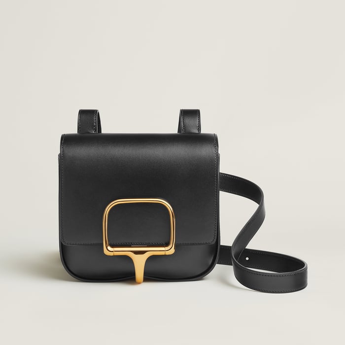 Noir Hermes Della Cavalleria 미니 백