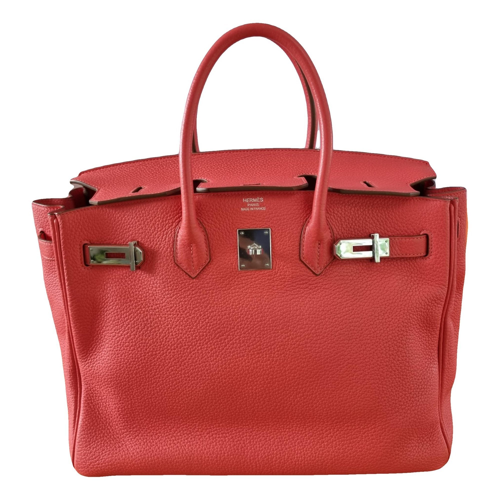 Birkin 35 leather handbag