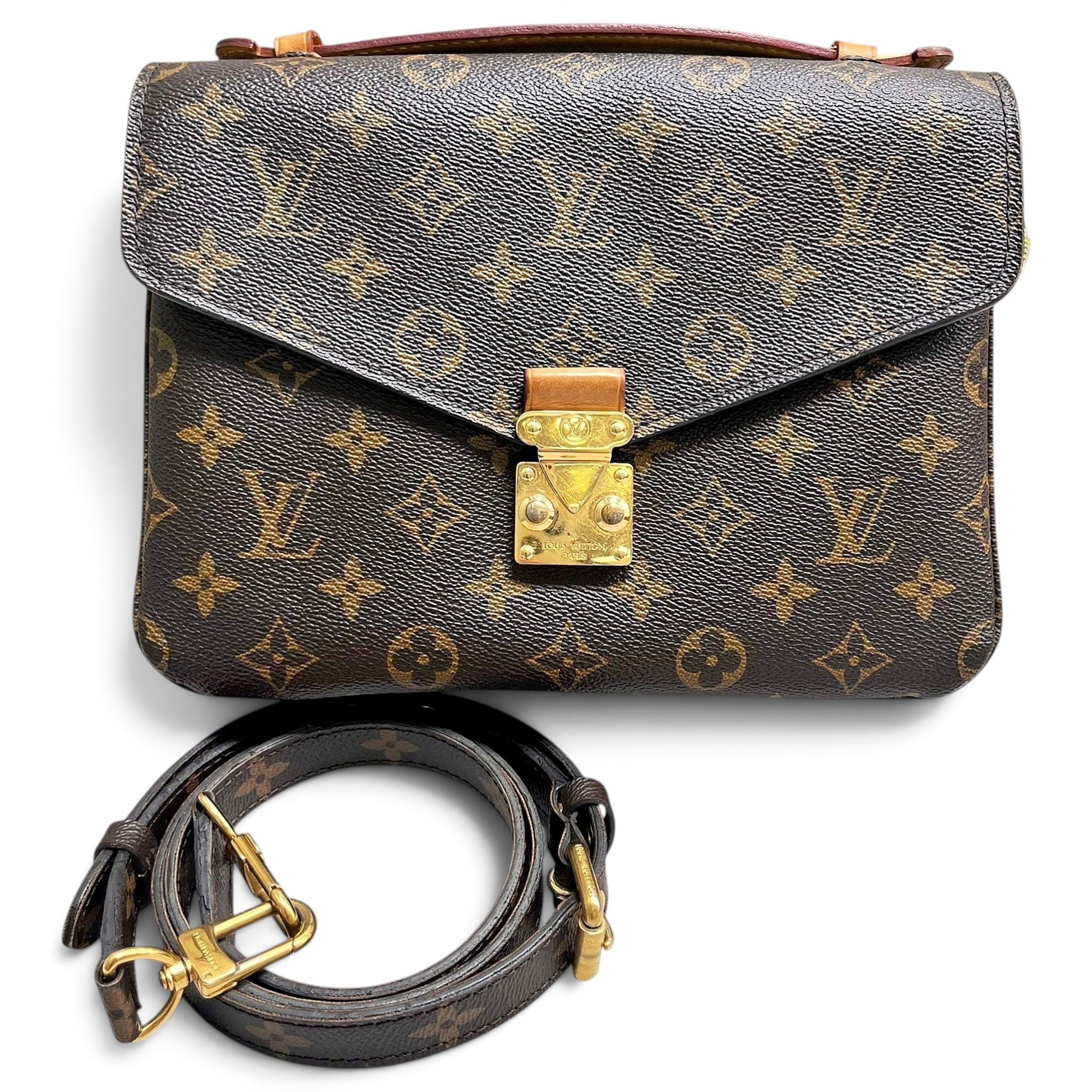 Louis Vuitton Metis leather handbag