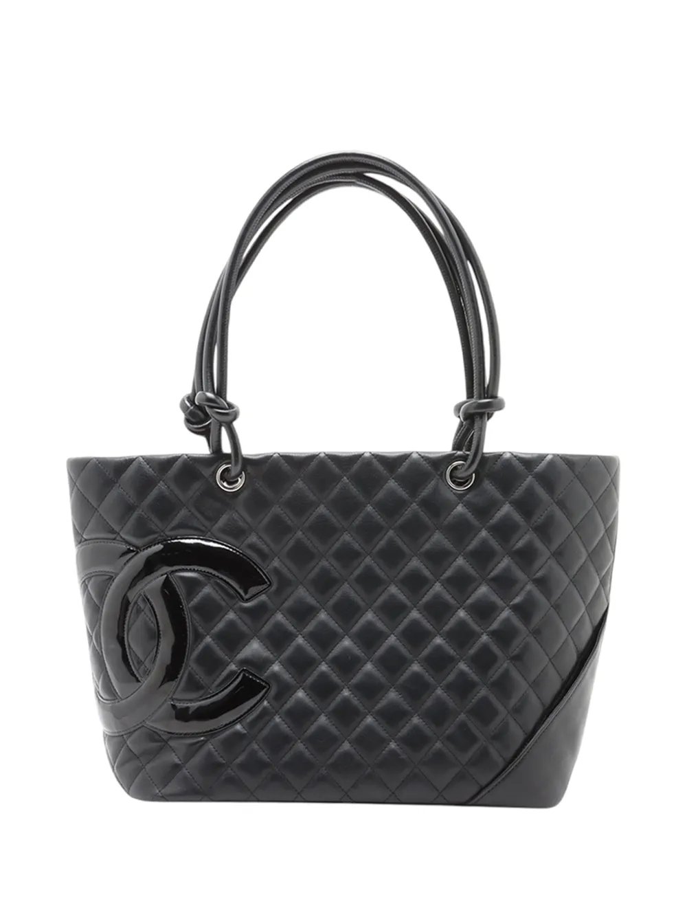 2010-2011 Large Lambskin Cambon Ligne tote bag