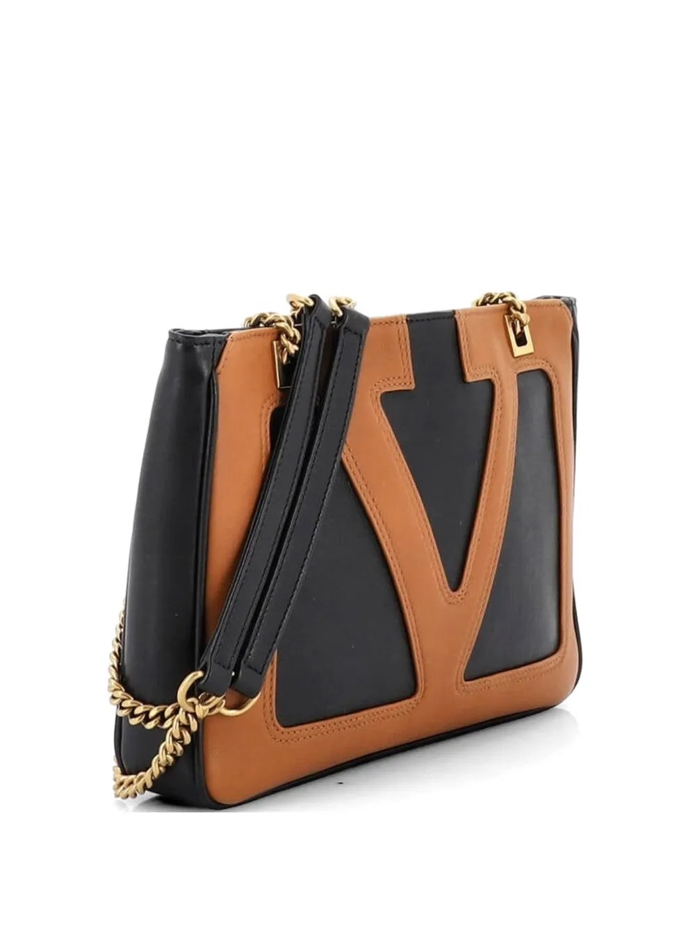 Viva Superstar Chain Leather Small tote bag