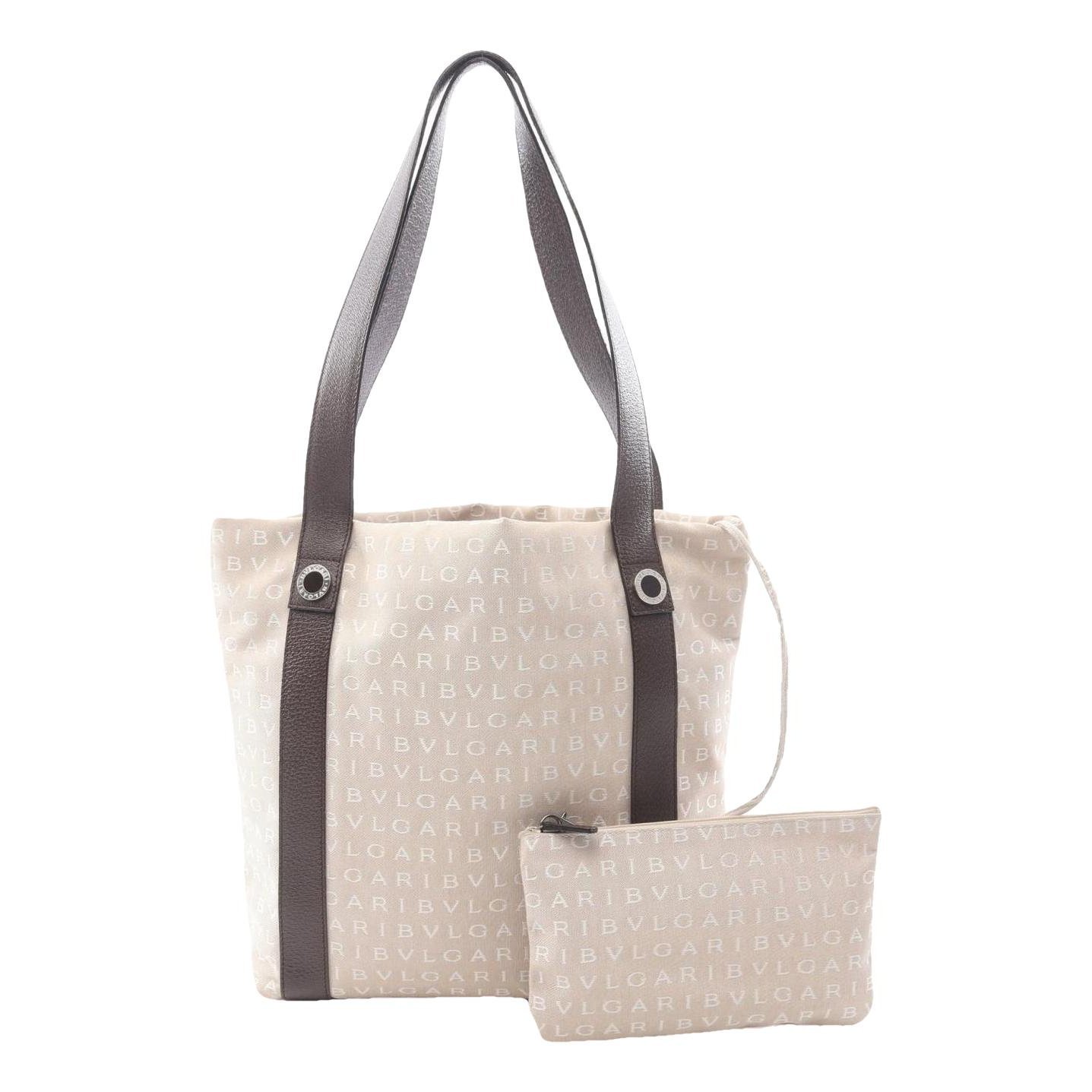 Leather tote