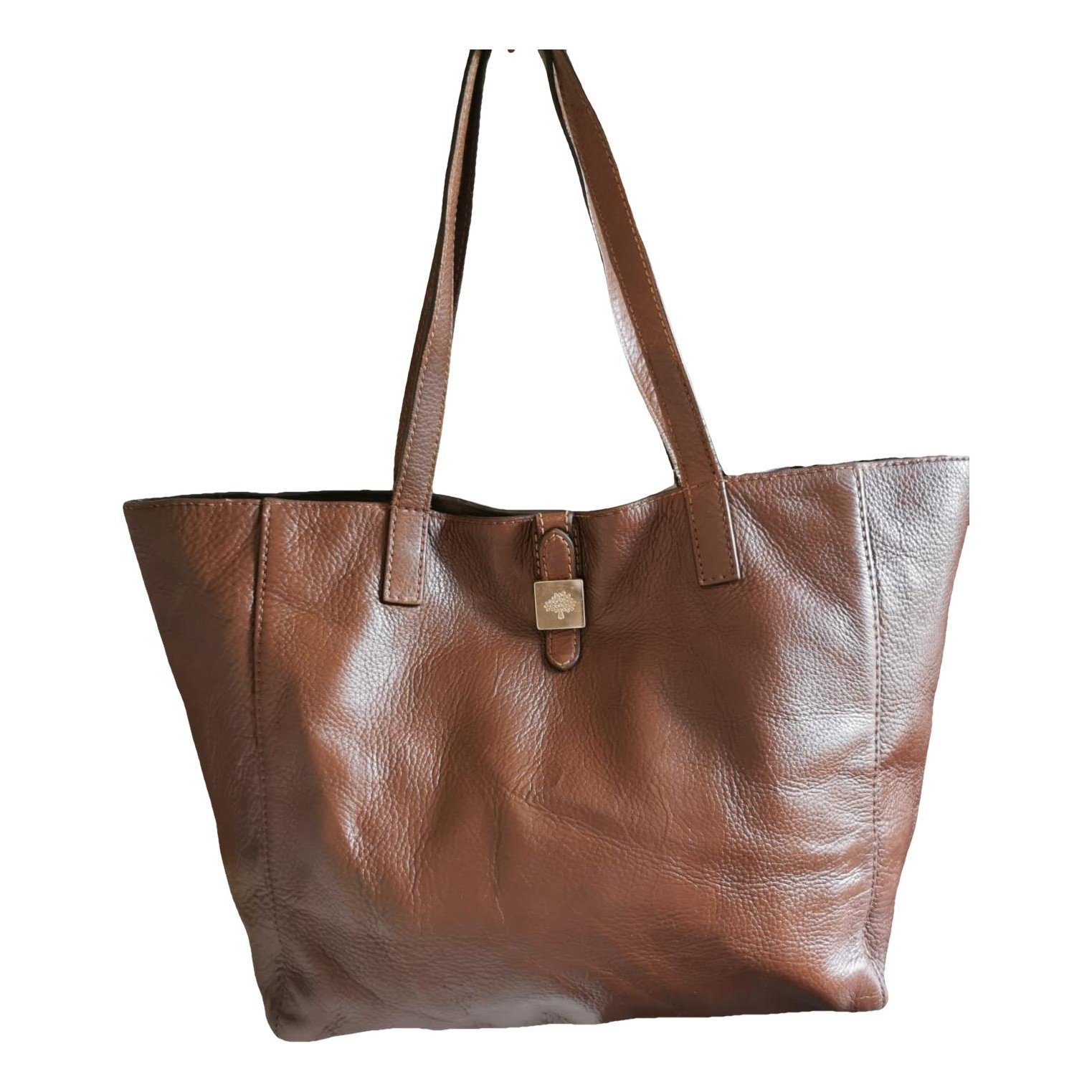 Tessie leather tote
