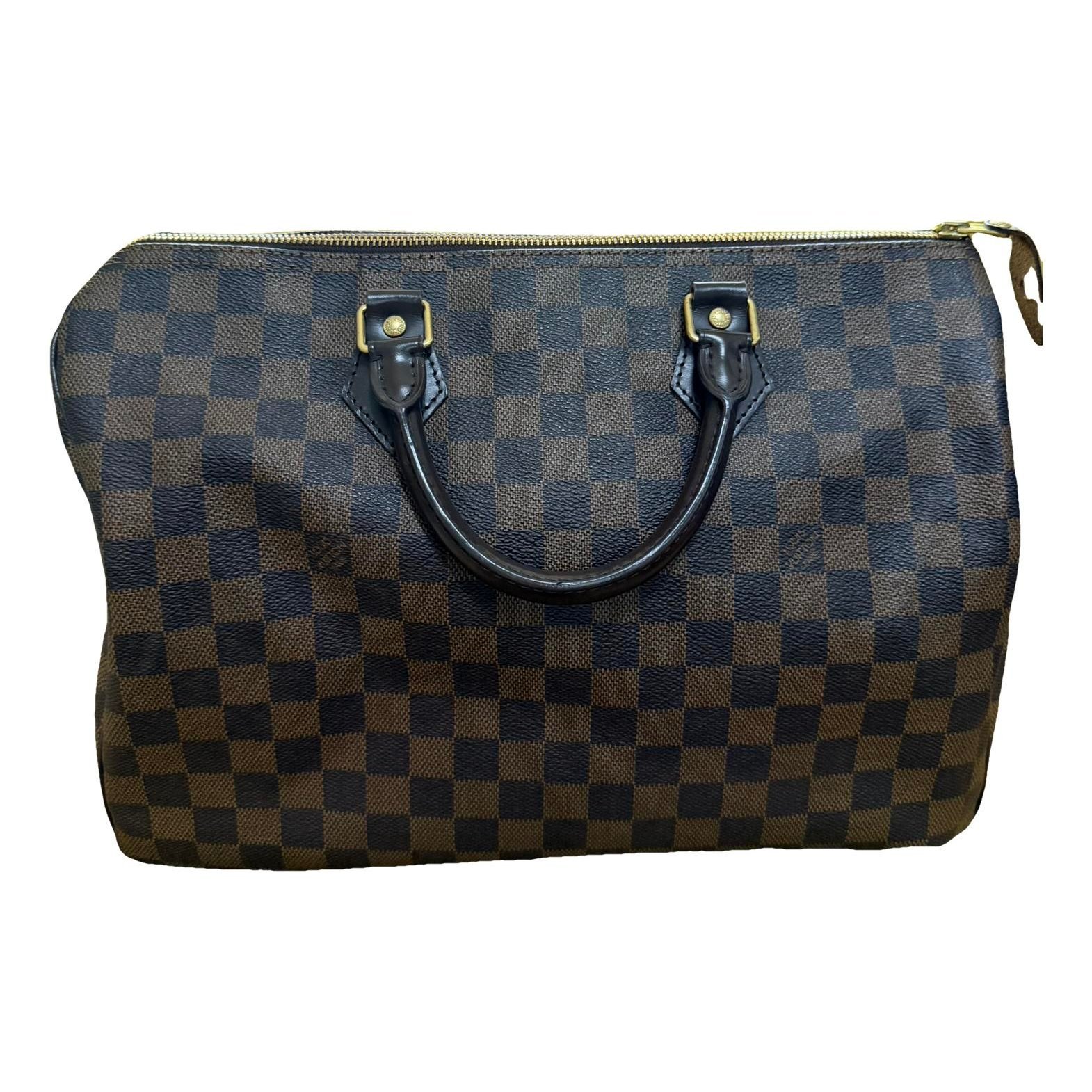 Speedy leather handbag