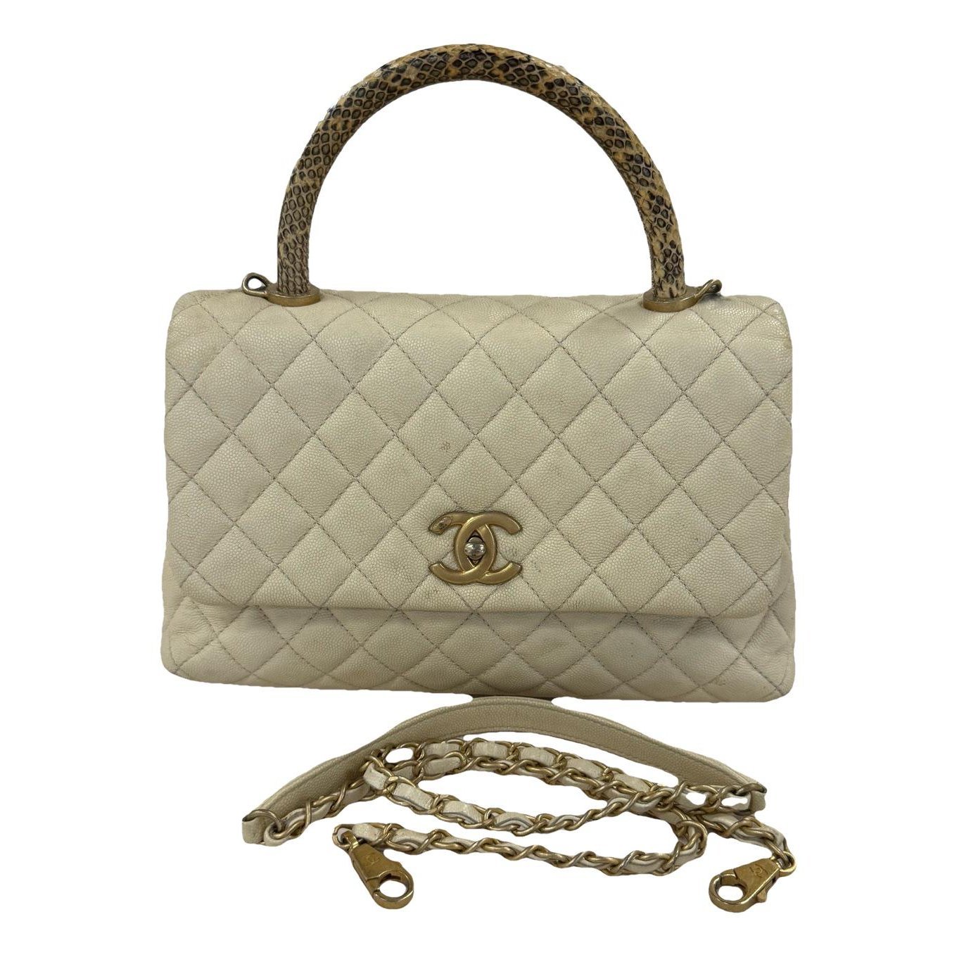 Coco Handle leather handbag