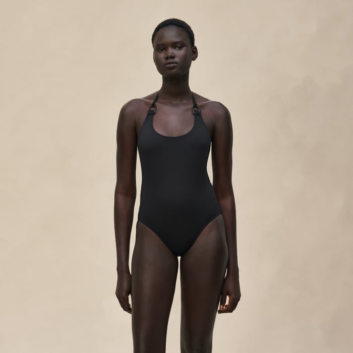 Noir Heather Swimsuit