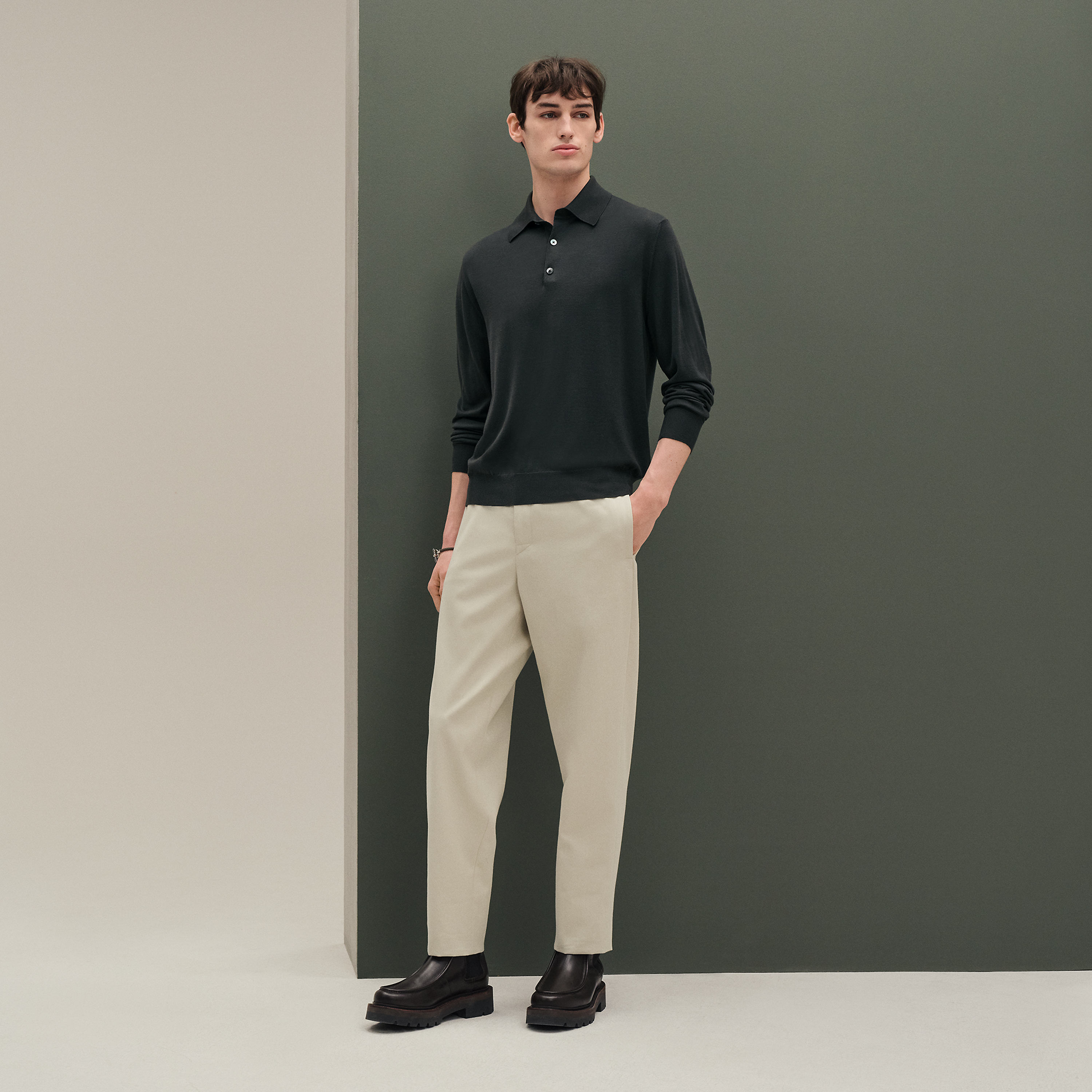 "Detail H" polo shirt