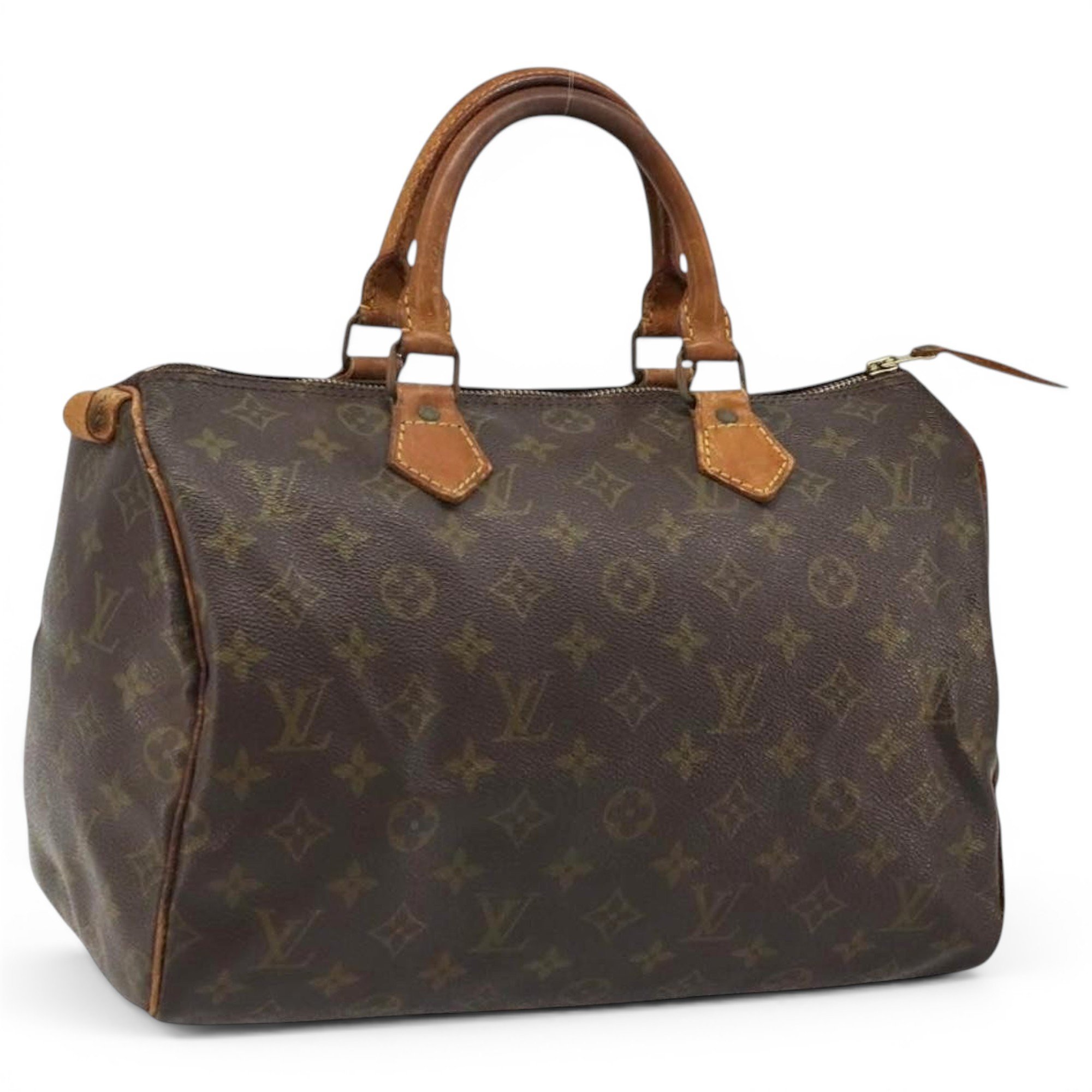 Speedy cashmere bowling bag