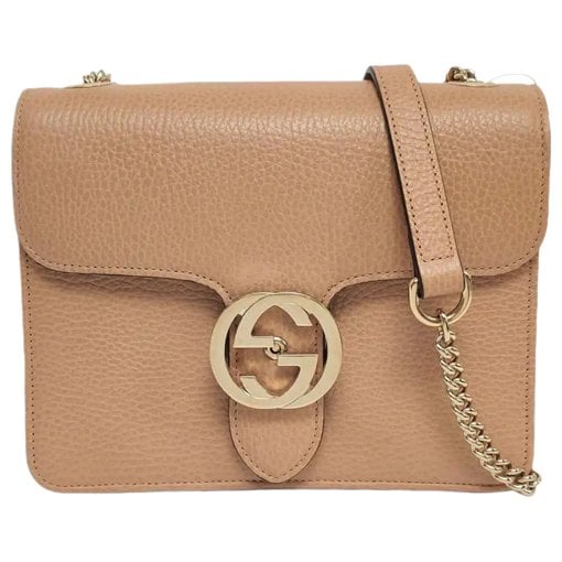 Leather crossbody bag