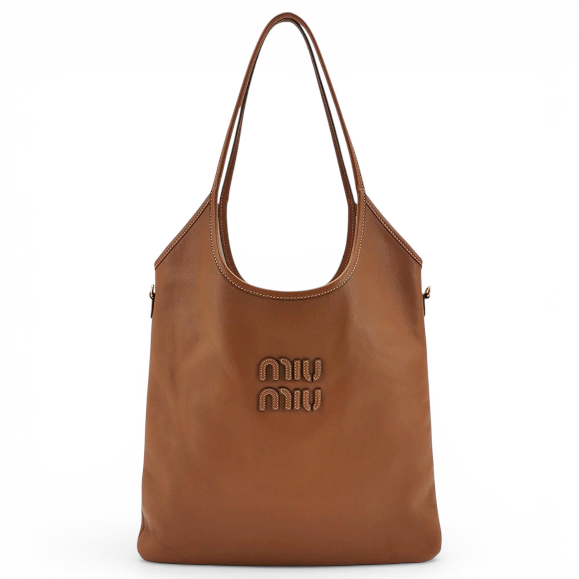 Miu Miu Ivy leather handbag