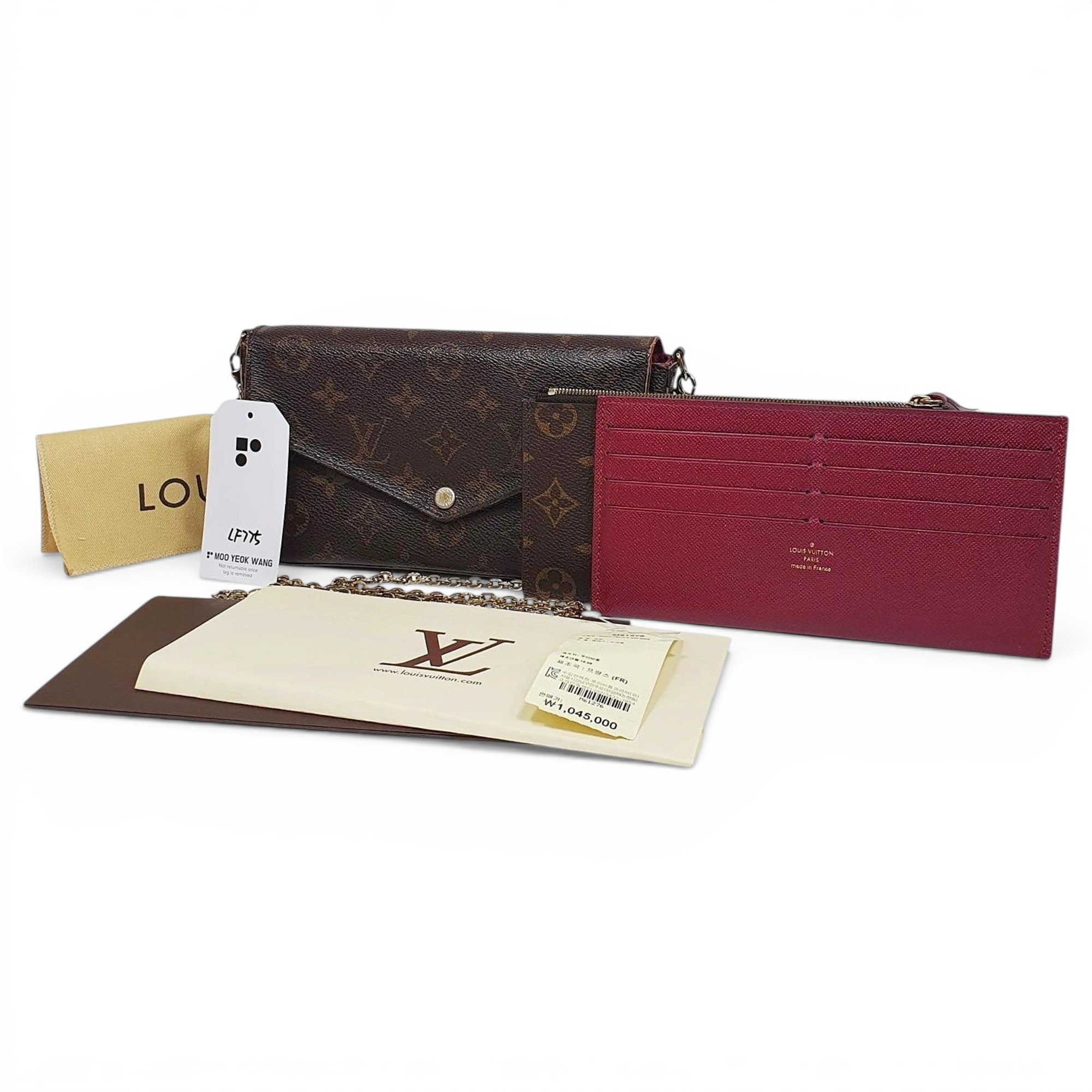 Leather handbag