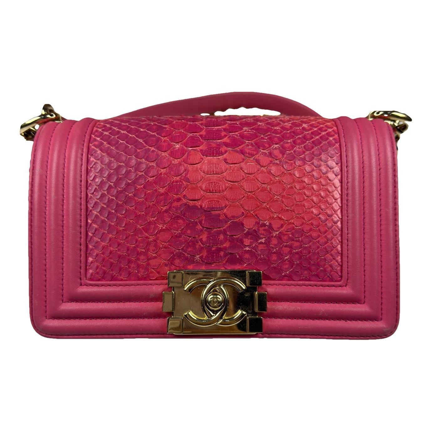 Boy leather crossbody bag