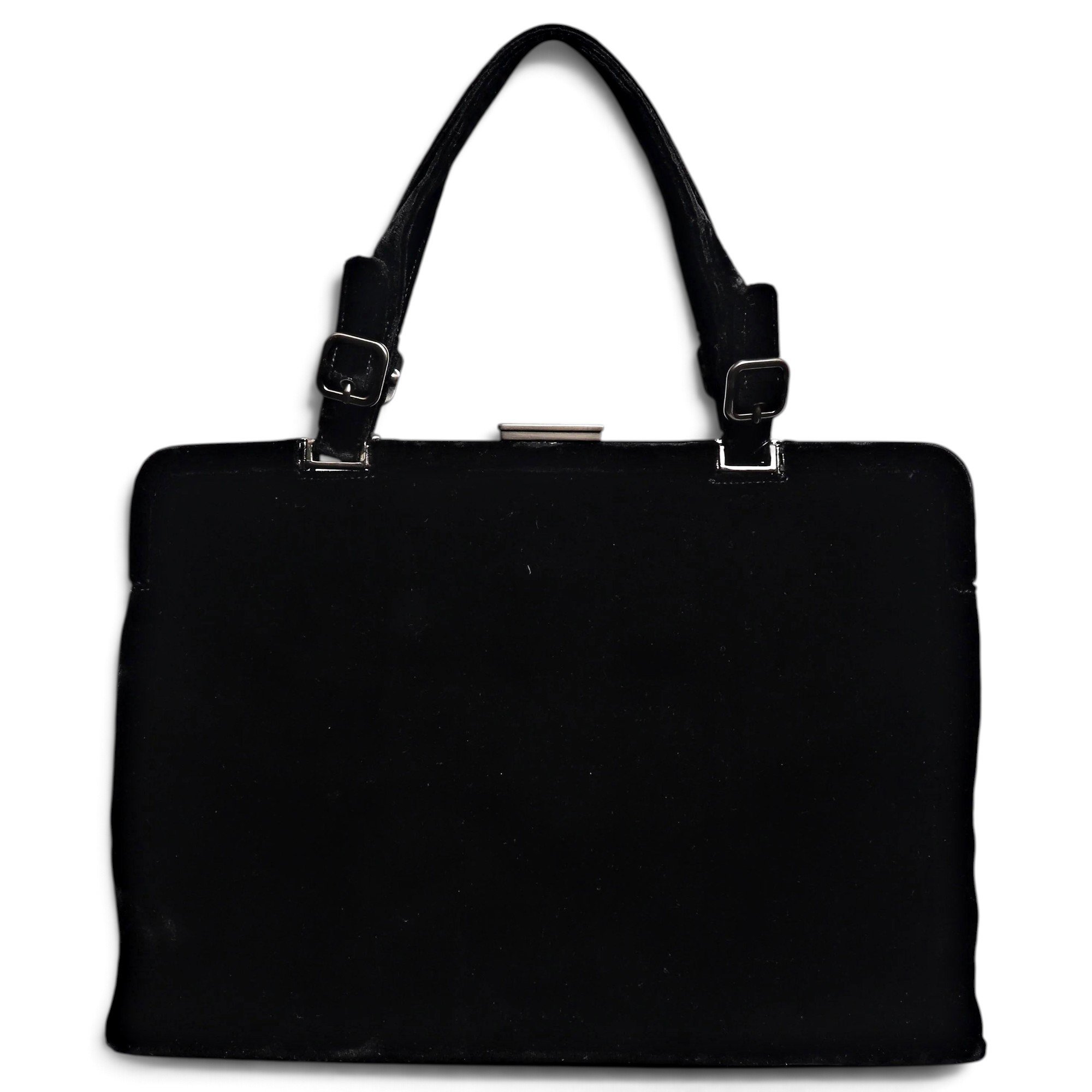 Velvet handbag