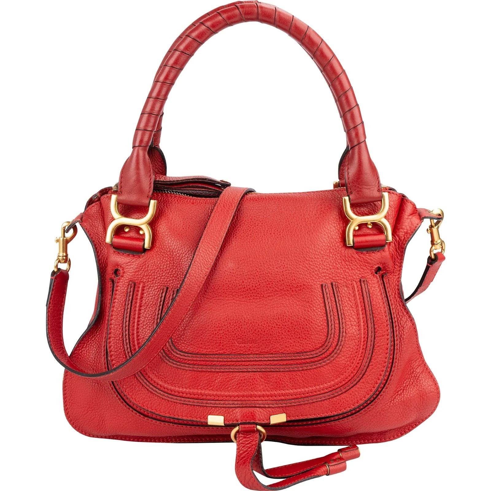 Marcie leather handbag