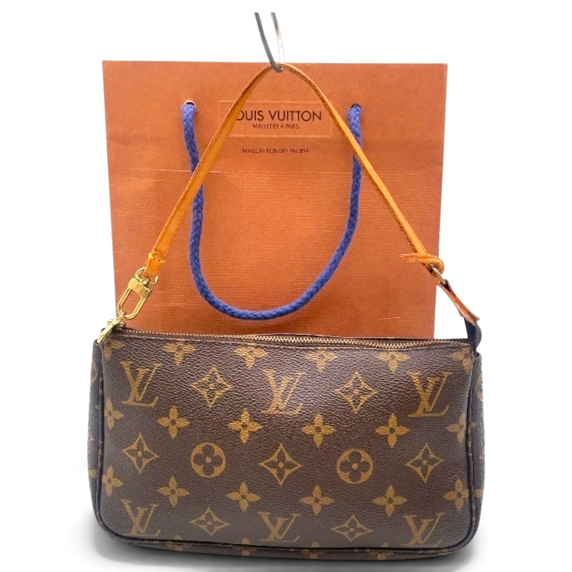 Pochette Accessoire leather handbag