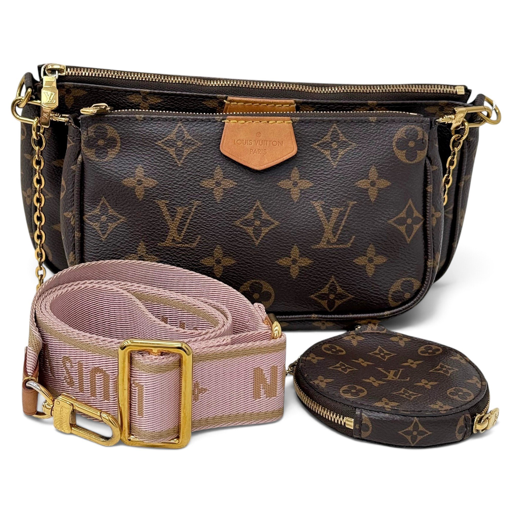 Multi Pochette Accessoires leather handbag