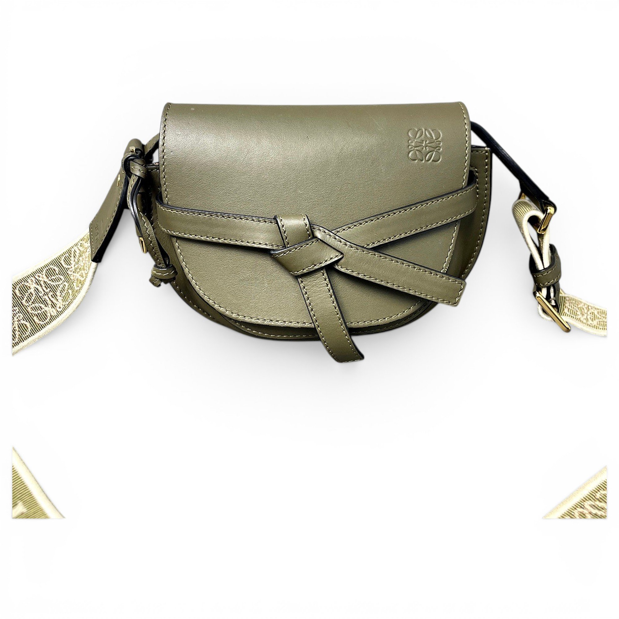 Gate leather handbag