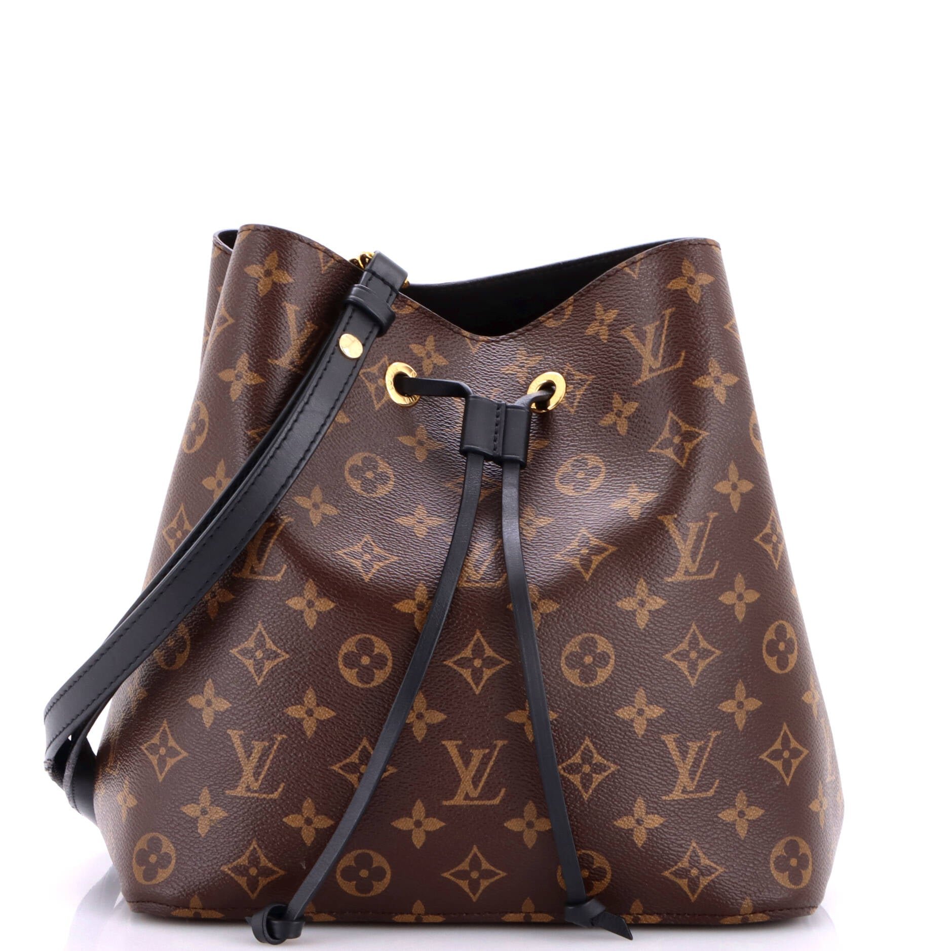 NeoNoe Handbag Monogram Canvas with Leather MM