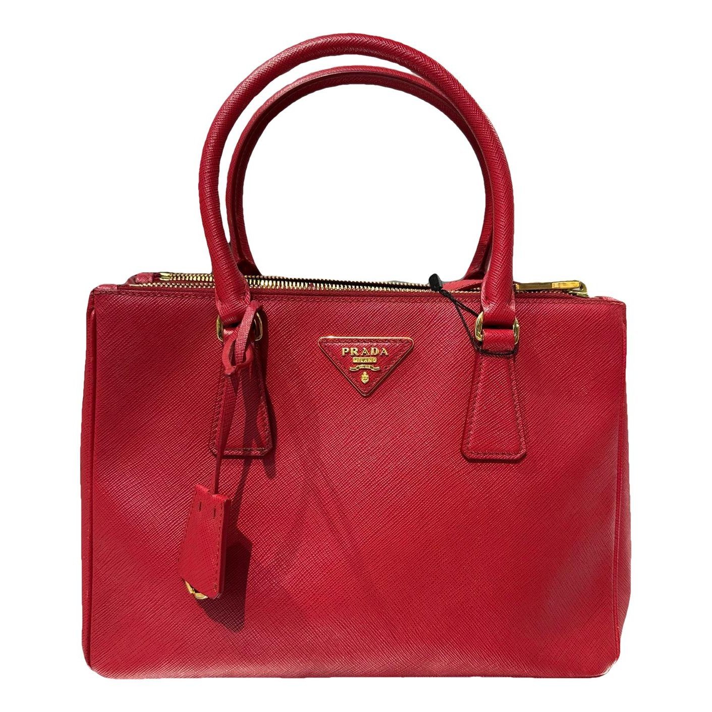 Galleria leather handbag
